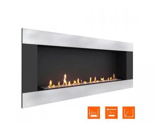 Биокамин встраиваемый SteelHeat GRAND-H 1500 XL Биокамин встраиваемый SteelHeat GRAND-H 1500 XL