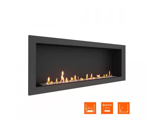 Биокамин встраиваемый SteelHeat ONE 1400 XL Биокамин встраиваемый SteelHeat ONE 1400 XL