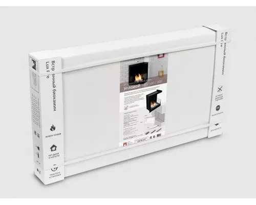Встроенный биокамин Lux Fire Угловой 1090 S (правый угол) Встроенный биокамин Lux Fire Угловой 1090 S (правый угол)
