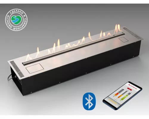 Автоматический биокамин Lux Fire Smart Flame 1200 RC INOX Автоматический биокамин Lux Fire Smart Flame 1200 RC INOX